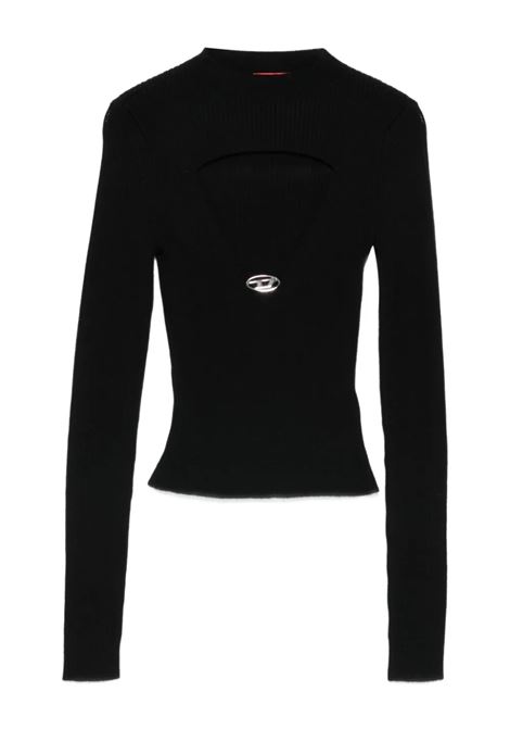 m-oliva sweater woman black DIESEL | A18904 0PLBF9XX